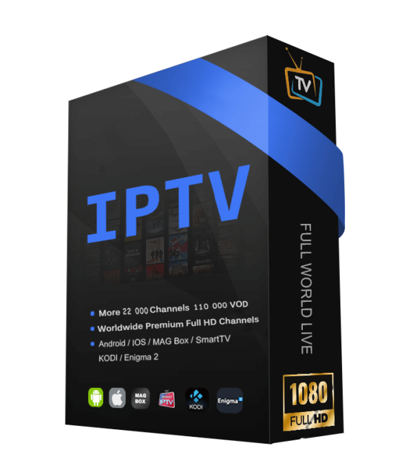 1 Year IPTV Subscription for 4 Devices – England IPTV